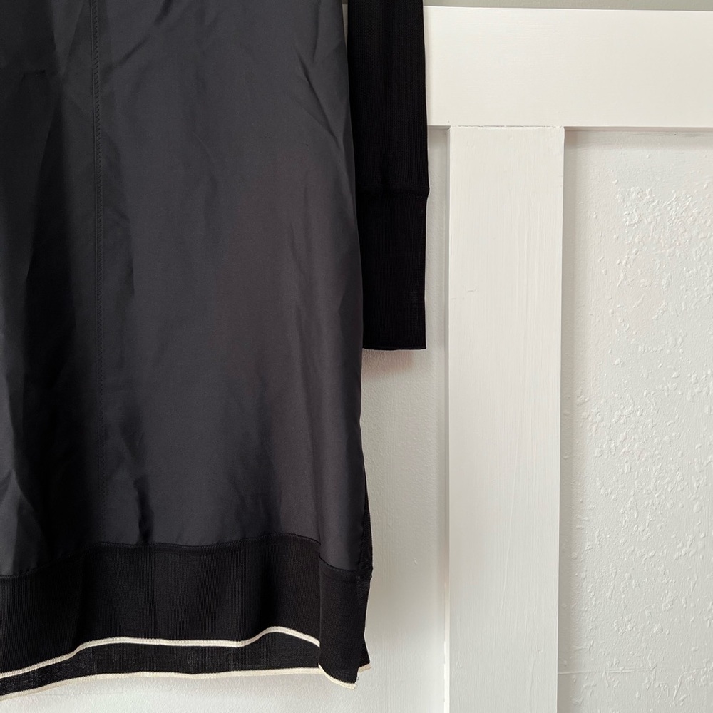 NWT Rag & Bone Long Sleeve Maude Silk Dress in Caviar - Picture 7 of 10